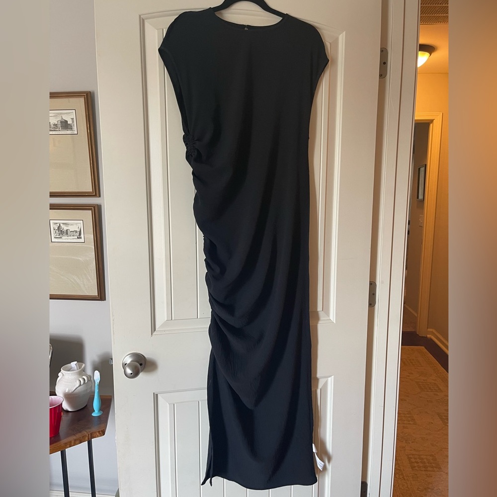 Zara Black dress with adjustable side
